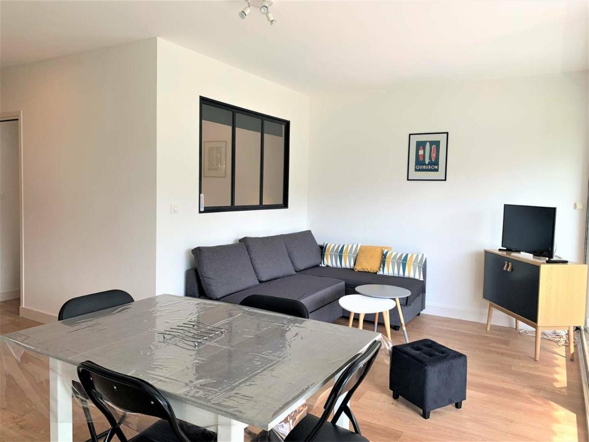 Quiberon, Appart 2 Pieces Renove, A 2 Pas De La Plage, Loggia Sud, Garage, Classe 2*, Pour 3 Pers. - Fr-1-478-182 Exterior foto