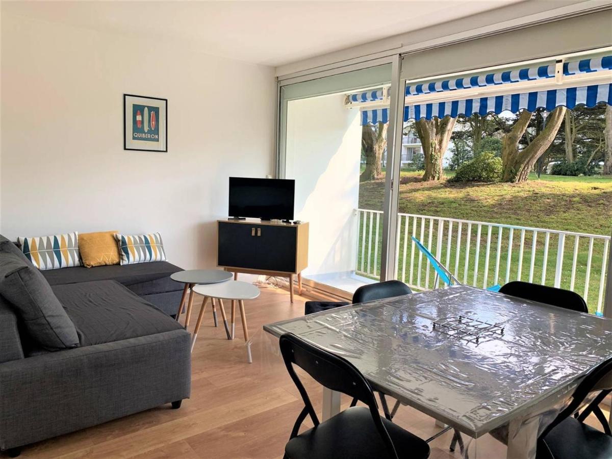 Quiberon, Appart 2 Pieces Renove, A 2 Pas De La Plage, Loggia Sud, Garage, Classe 2*, Pour 3 Pers. - Fr-1-478-182 Exterior foto